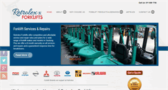 Desktop Screenshot of forklift-sa.com