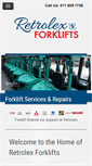 Mobile Screenshot of forklift-sa.com